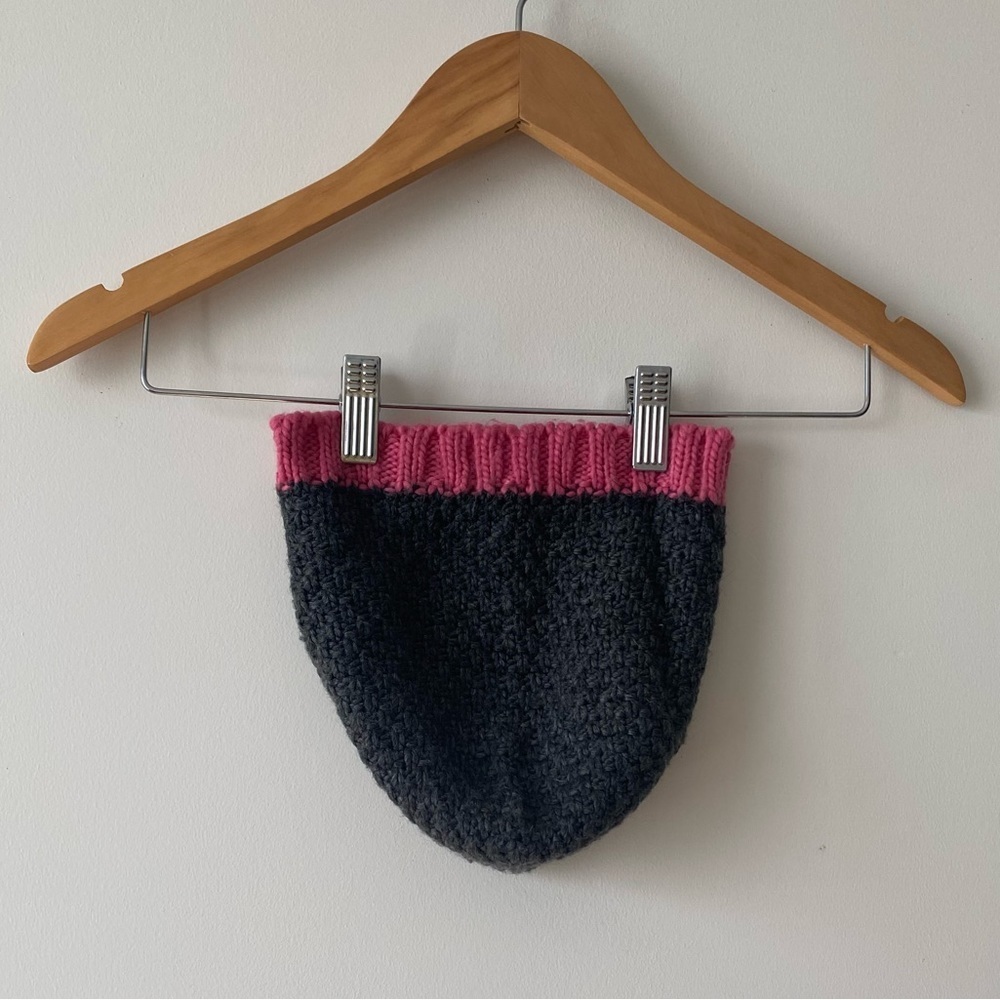 Gap Pink And Grey Hat